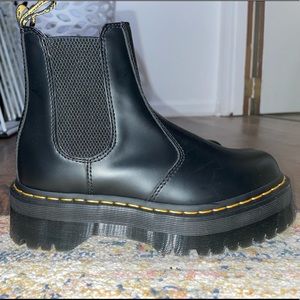 New Dr. Martens Chelsea Quad platform boots